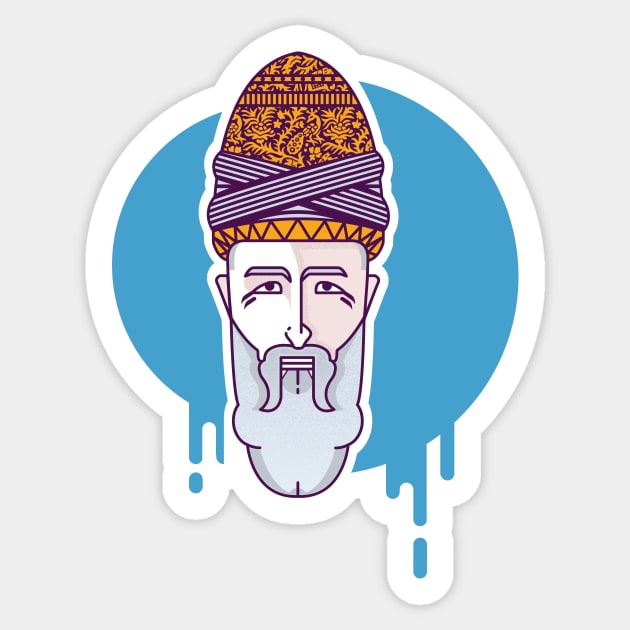 Historical Character Sticker by ashkan